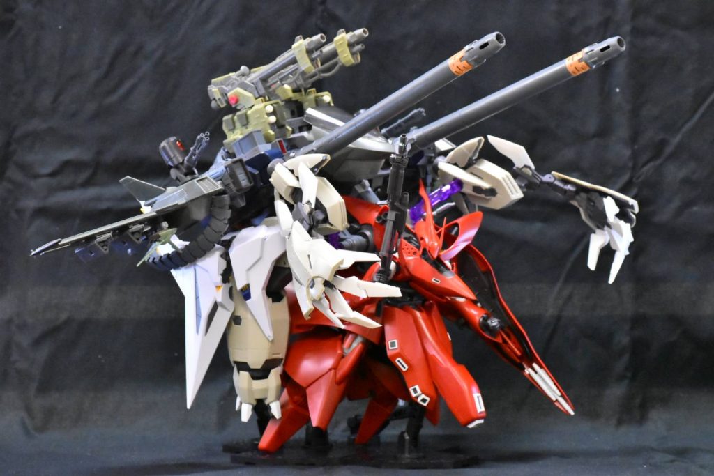 なんやかんや着けて形は完成←ここから地獄の塗装が始まりました…