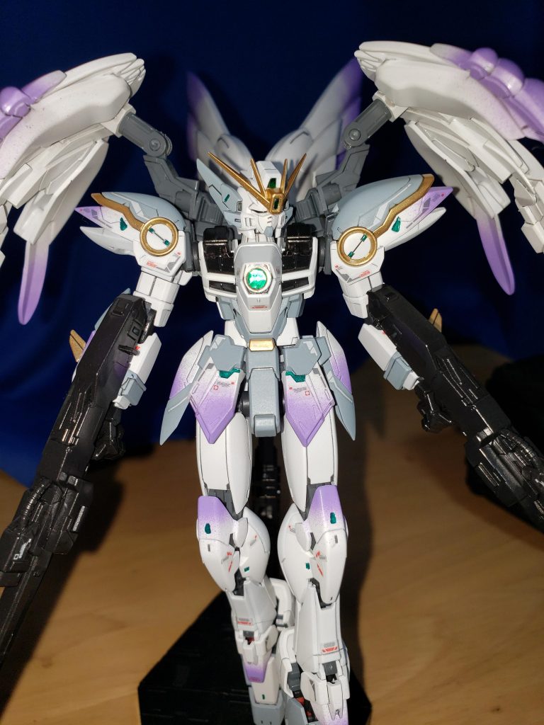 ウイングガンダムゼロカスタム オリジナル塗装–3枚目/制作者：れおぱると0301