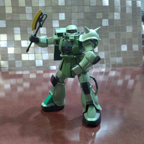 自作でドアン専用ザクⅡ