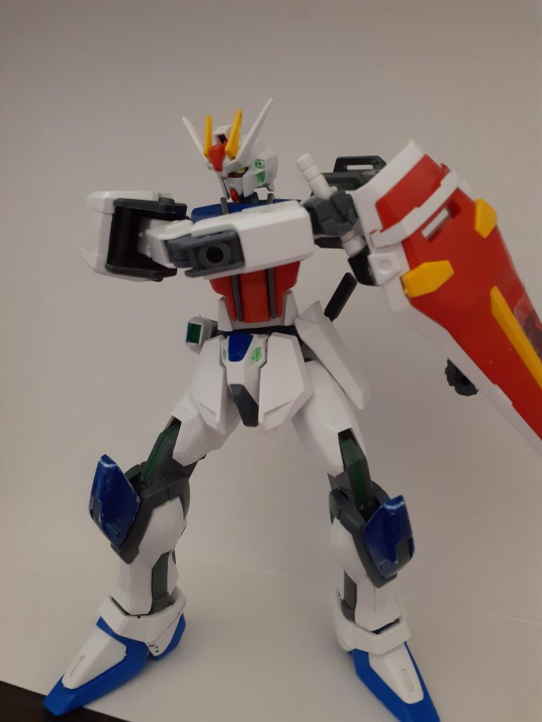 まあビームサーベルをシールドにくっつけたぐらいですかね。