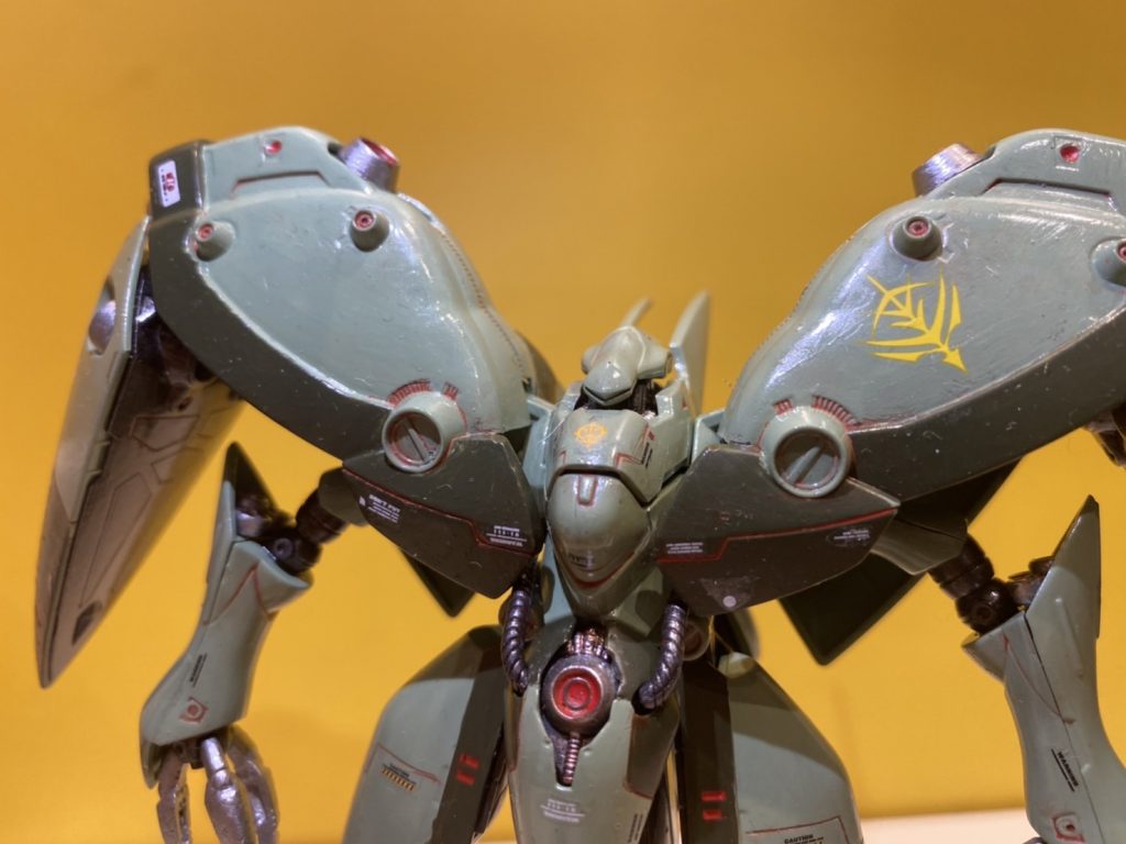 今回は、全体的に筆塗りで…塗装しました。ガトーッ！