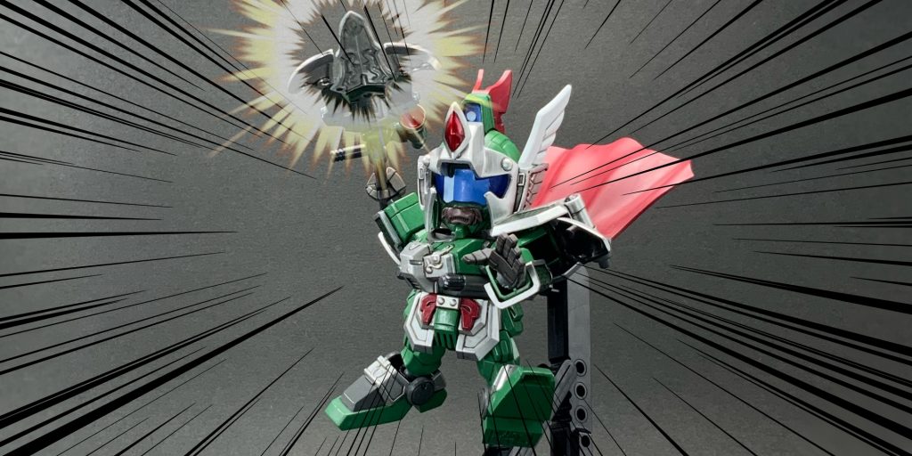 不屈の一撃っ！