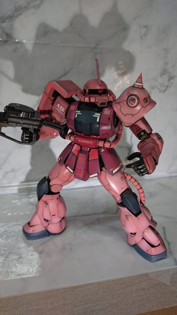 塗装はグラデーションハイライト明るくして少し汚してあります