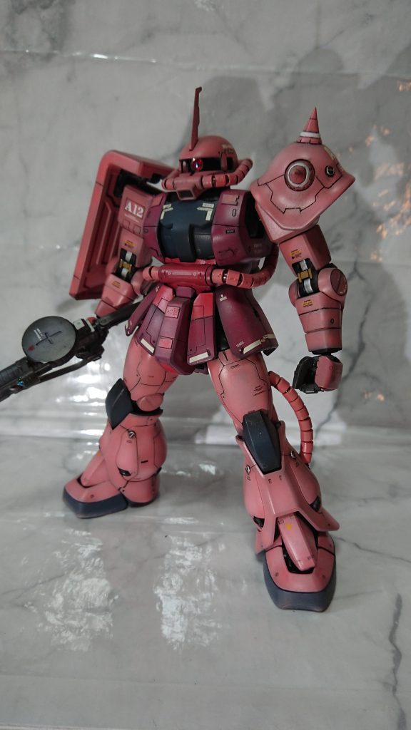 ザクはいろんな改良ができるので楽しいですねまた、作ろうかな🎵