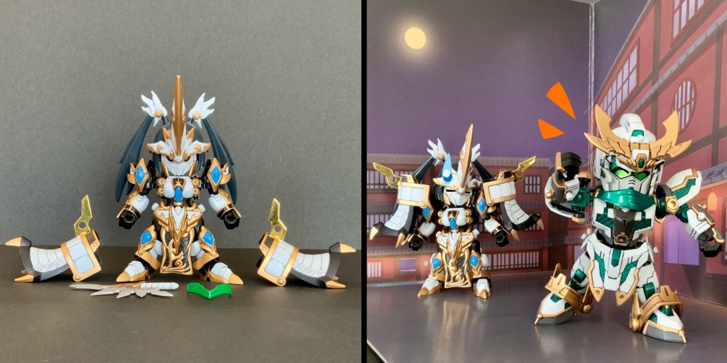 ●軽装とワンシーン風零丸「今回の任務もきっと楽勝だゼ！」クシャ「これだから零丸は心配なのよね」この掛け合いが世界観を広げてくれますね！●最後まで見ていただき、ありがとうございました！https://gumpla.jp/sd/992051