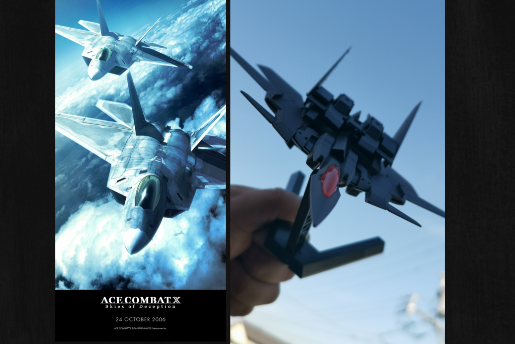 奇しくも元ネタ作品の公式画像と構図が似るという奇跡がおきました