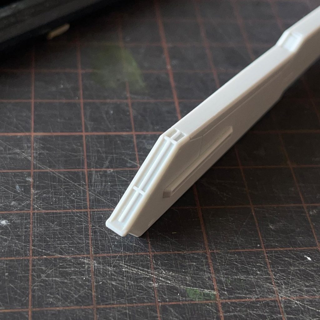 ブースターのスラスター部のモールドを再現