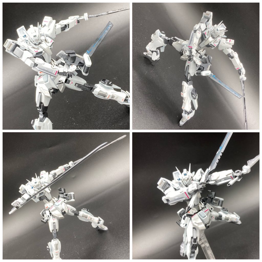 二刀流で! それぞれ性能が違うようになってます!量子ポータルが使える剣ともう1つは切れ味と耐久力に優れています!攻撃を受けたりするのはこっちでやり隙を見てポータルを使って相手の背後にいきます!