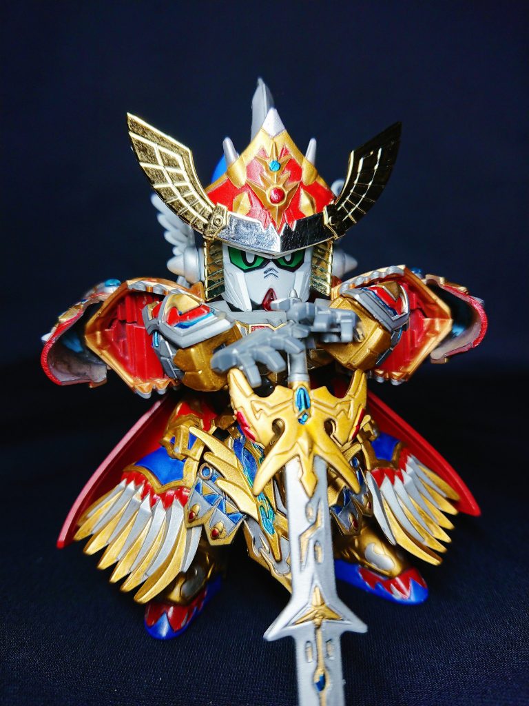 二度目のキングガンダム制作なので、塗装自体は見やすかったです。全マスキング塗装(修正除く)ですが、工程数が多いくらいで、塗装難易度はヒーローズの中でもあまり難しく感じませんでした。むしろ楽しかったw