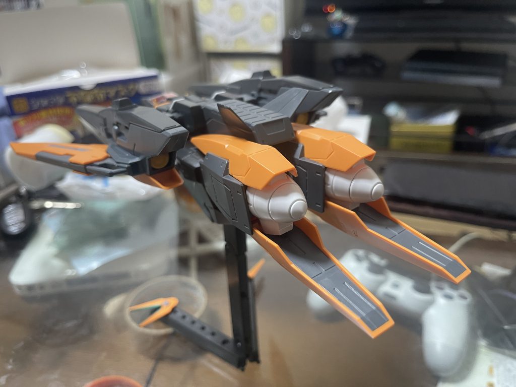 新規パーツの足のディテール結構入ってて良き