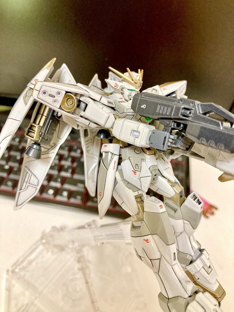 XXXG-00W0 ウイングガンダムゼロ（ver.スノーホワイト）–4枚目/制作者：pochi