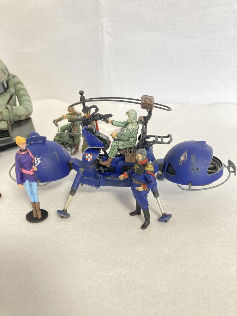 1/35 ジオン公国軍 ランバ・ラル独立遊撃隊セット U.C.ハードグラフシリーズNo.2–8枚目/制作者：@gyuuuutora