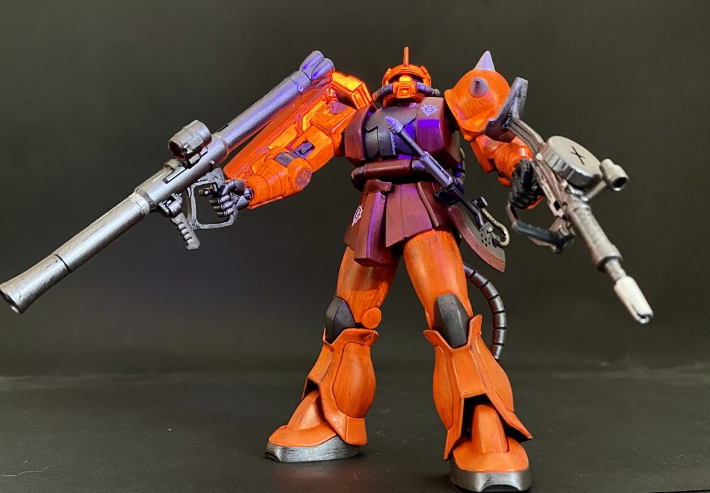 モノアイを蛍光でビコーン再現