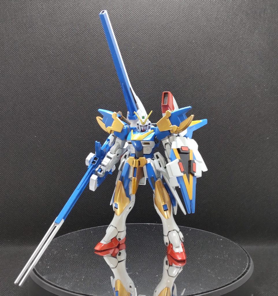 素立ちが一番格好良いのと、ソレ以外のポーズだとなんかしっくりこないのが両方あってポーズは結局あんまりつけられなかったです(笑)