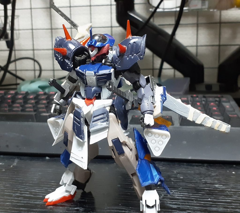 サフ前。　下半身はほぼガンダムグレモリーです。