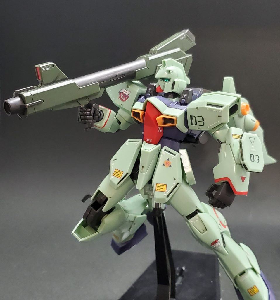 (メガ)ビームバズーカ!そういえばガンブラスターもクラスターみたく腰に接続してヴェスバー機能って使えるんですかね?