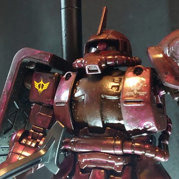 MS-06S ZAKU Ⅱ　（ラップ塗装）