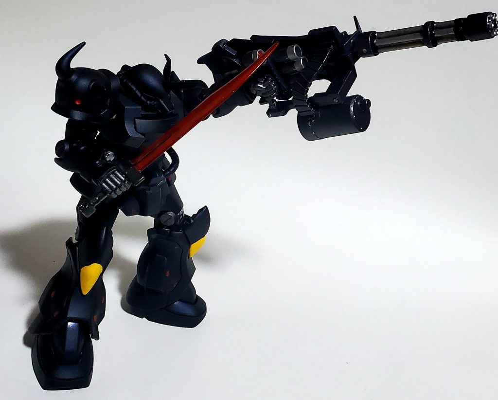 なんといっても火器の作りが素晴らしいですね