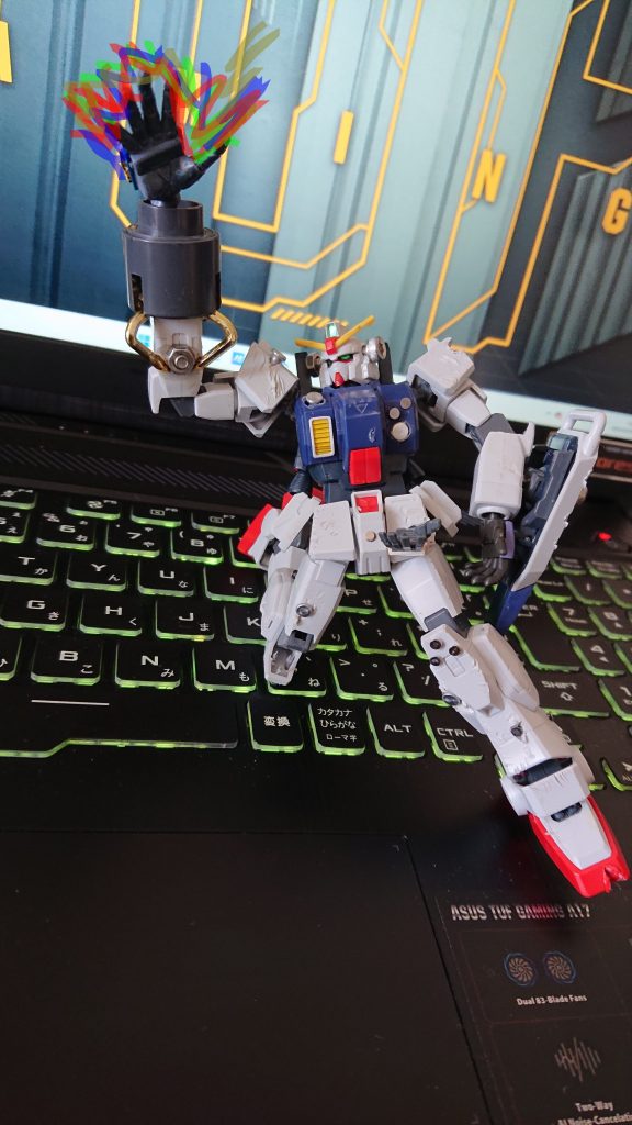 GWリア充デッドリーフィンガー❗しかし、ハサウェイには通用しなかった。