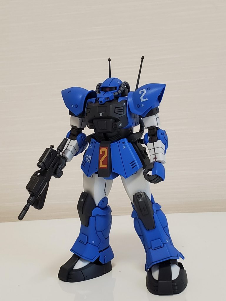 去年末につくった物になります。よくよく考えたらジオン系のMS作ったの子供の時以来でした。