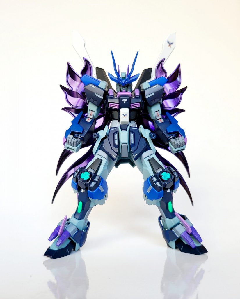 刀を失うと通信妨害を伴う紫色の炎を放ちながらスターバーストモードへ移行し性能が大幅に強化される。しかし自分の通信すら妨害されてしまうため自分勝手に戦う修羅となる。通称「ブチ切れモード」なおビルダーの能力不足により妨害範囲は数メートル程度。