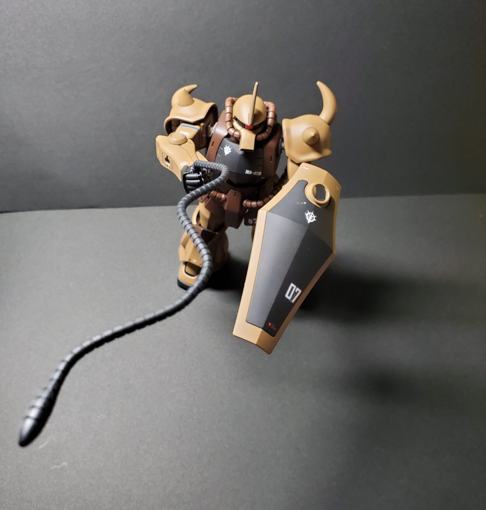 HG 陸戦型グフ(改)&ジオラマ–4枚目/制作者：ALEX11