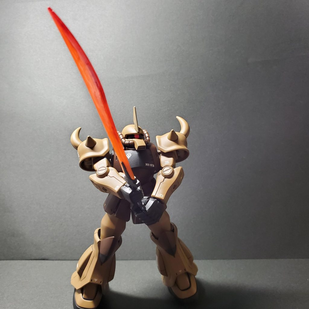 HG 陸戦型グフ(改)&ジオラマ–2枚目/制作者：ALEX11