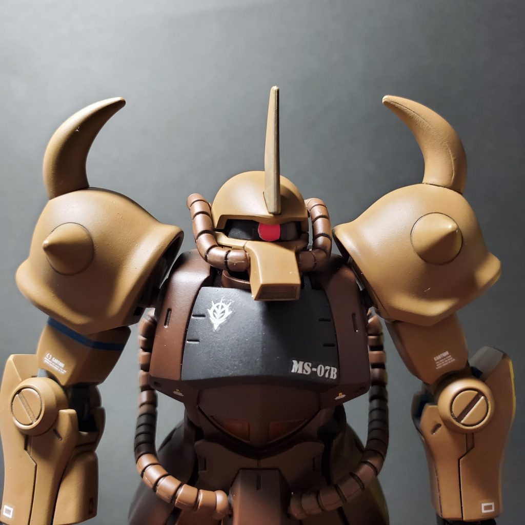 HG 陸戦型グフ(改)&ジオラマ–3枚目/制作者：ALEX11