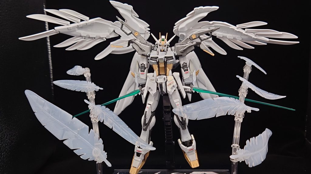 安定のビームサーベル二刀流、キラが搭乗したらこれでの戦闘が多いかもしれませんね。