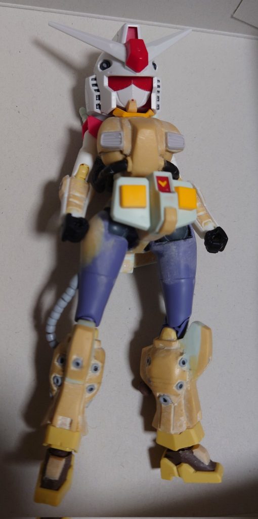 ほぼほぼパテ盛りました