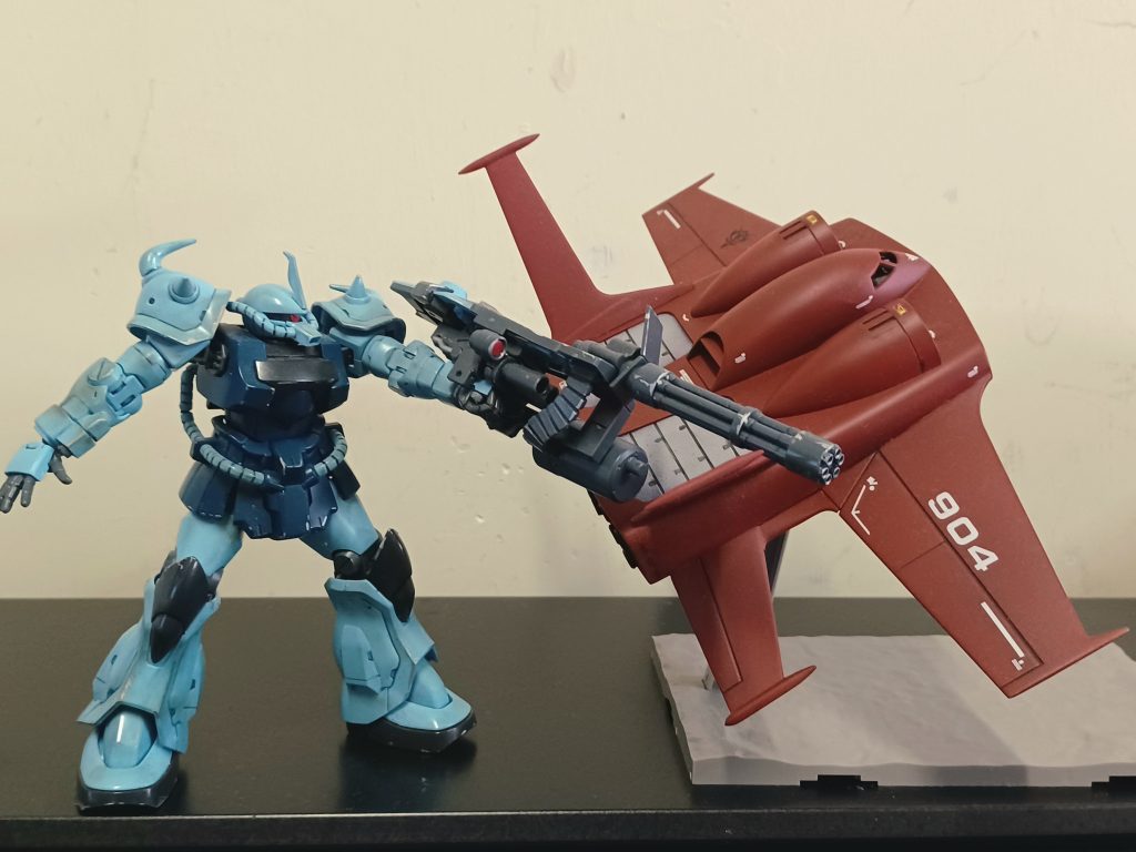 ドダイ YS × グフカスタム–4枚目/制作者：TLLEE