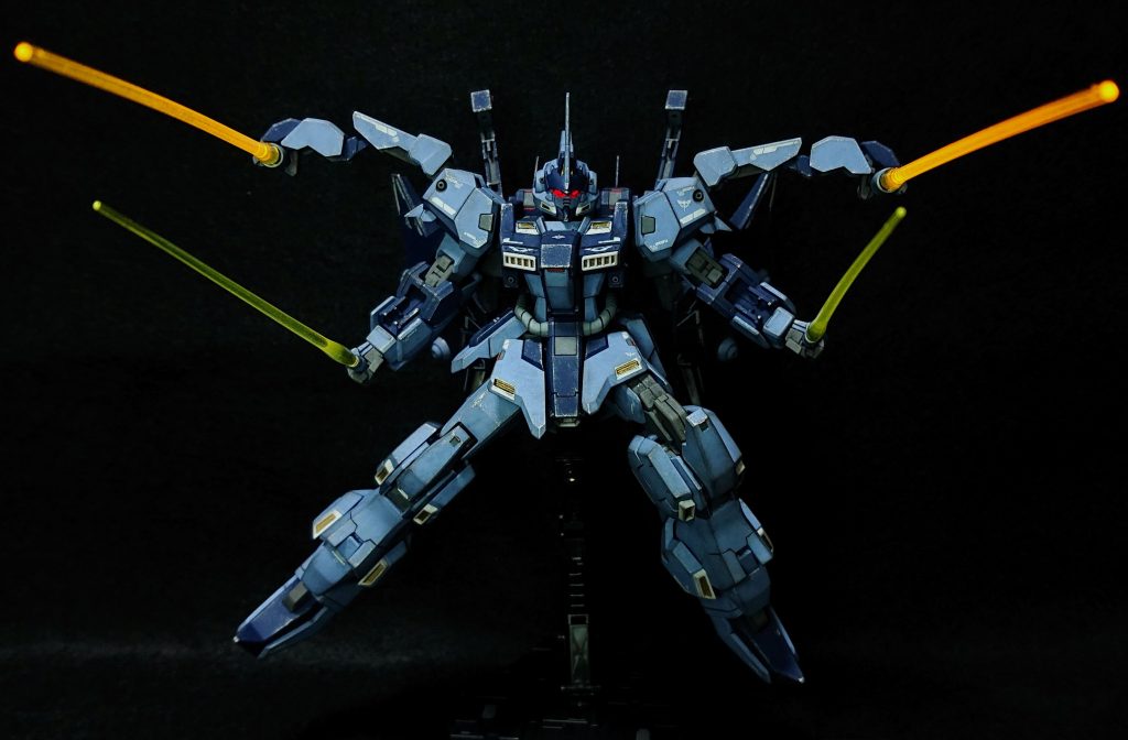 HG 1/144 トーリスリッター(部分塗装、電飾、ウェザリング)–5枚目/制作者:Chohnan