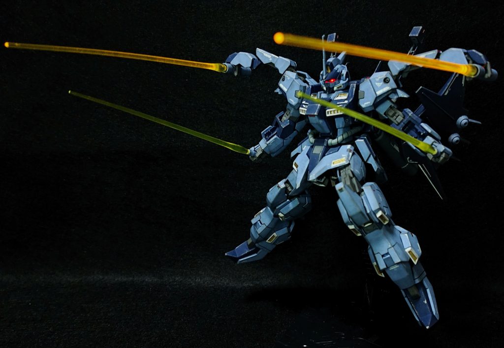 HG 1/144 トーリスリッター(部分塗装、電飾、ウェザリング)–4枚目/制作者:Chohnan