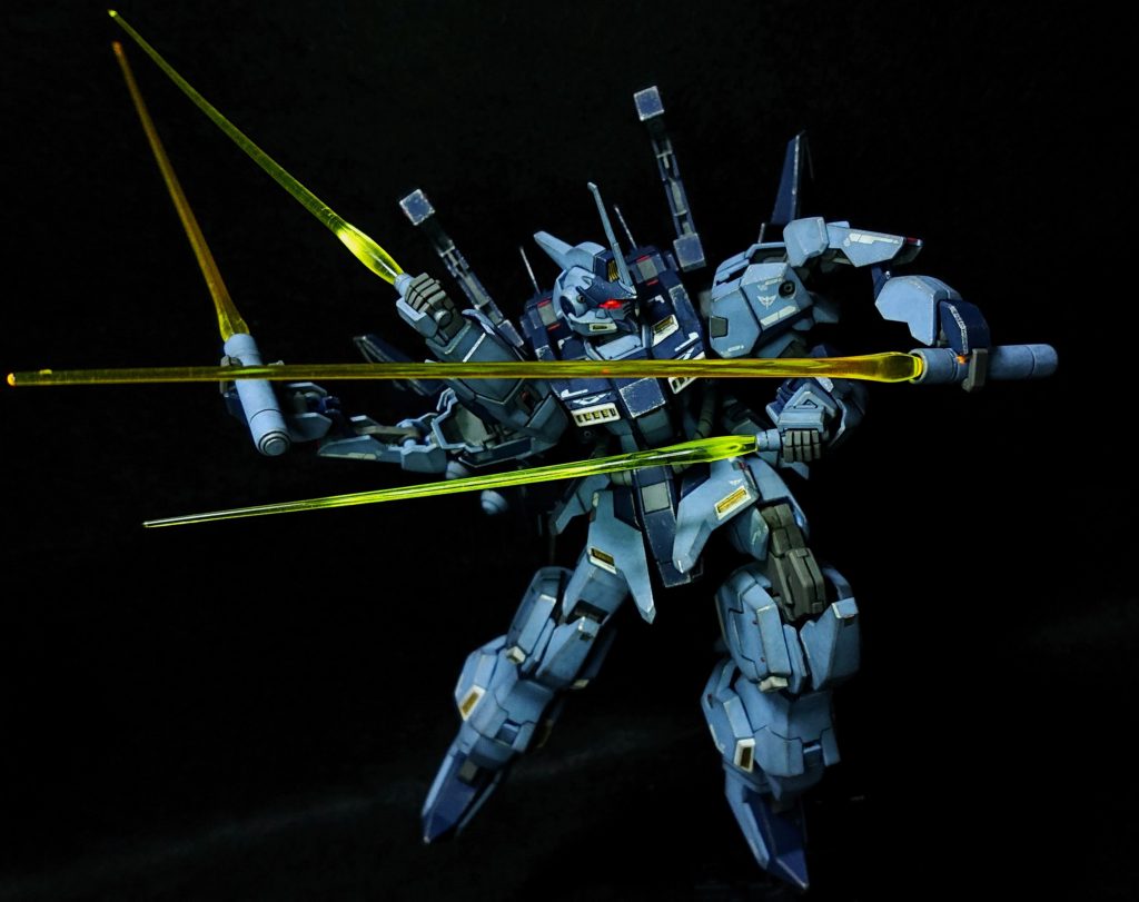 HG 1/144 トーリスリッター(部分塗装、電飾、ウェザリング)–6枚目/制作者:Chohnan
