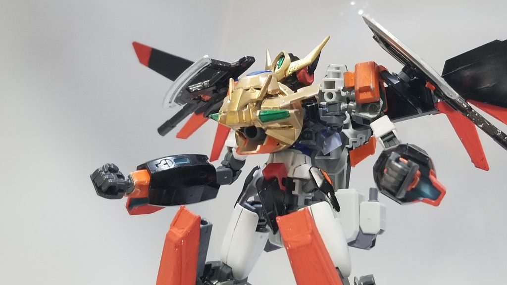 ・ブレイバーハウリング胸部の砲門を展開して放つ、ヴリジュアルブレイバーの最大の技。全エネルギーを砲門に収束させて放つため、使用後の活動時間がかなり減少する。