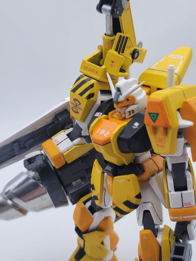 掘削工事特化型 デュエルガンダムBS(ビルディング·シュラウド)–3枚目/制作者:ひみつマウンテン