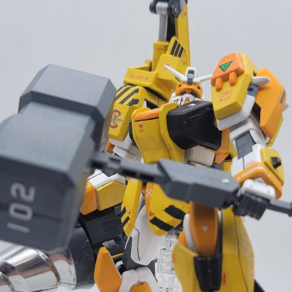 掘削工事特化型 デュエルガンダムBS(ビルディング·シュラウド)