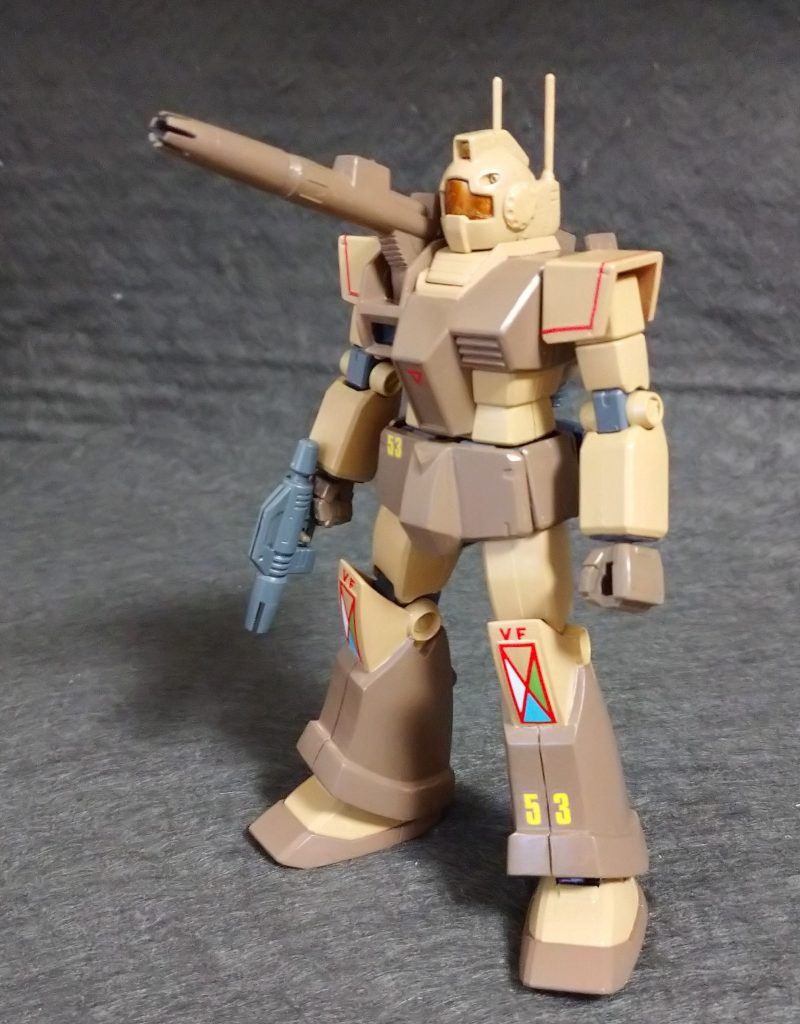 肩のラインと､数字のデカールはジオン軍MS用を使用