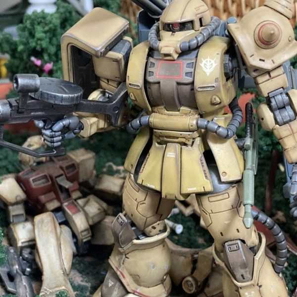 1/144 ザク・ハーフキャノン