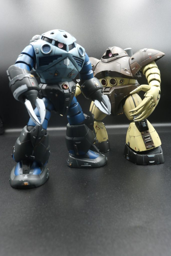 先日完成したゴックと。