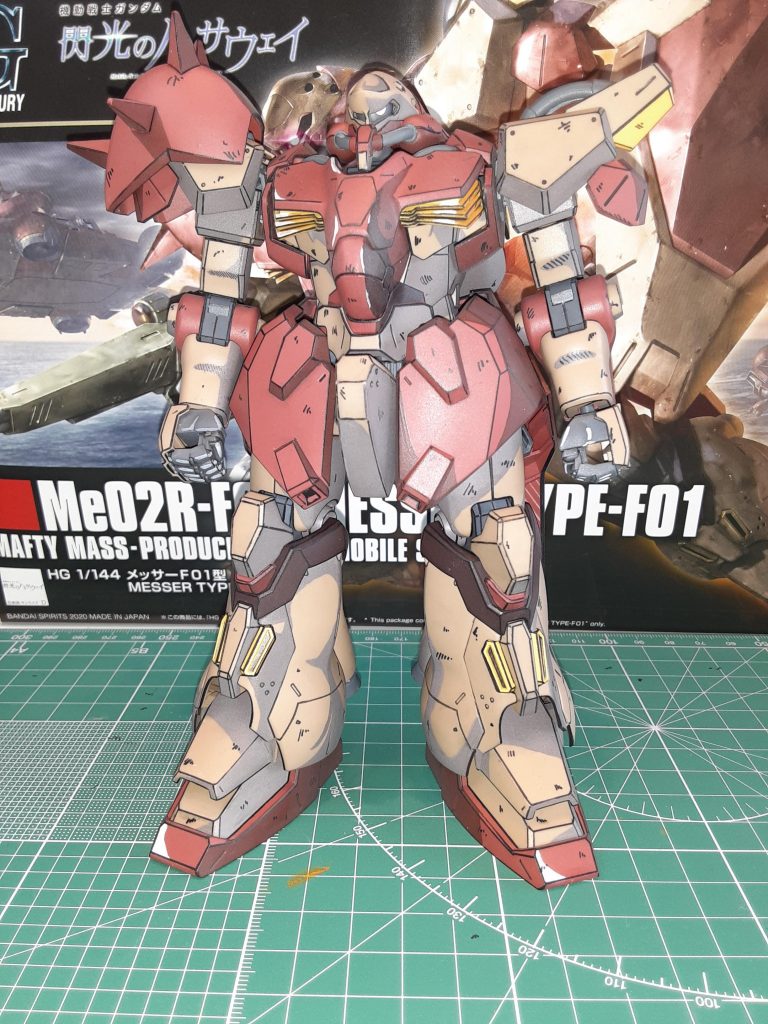 メッサー アニメ塗り–2枚目/制作者：Gundamdamdam