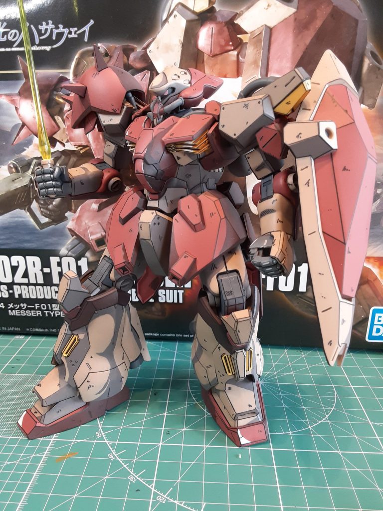 メッサー アニメ塗り–4枚目/制作者：Gundamdamdam