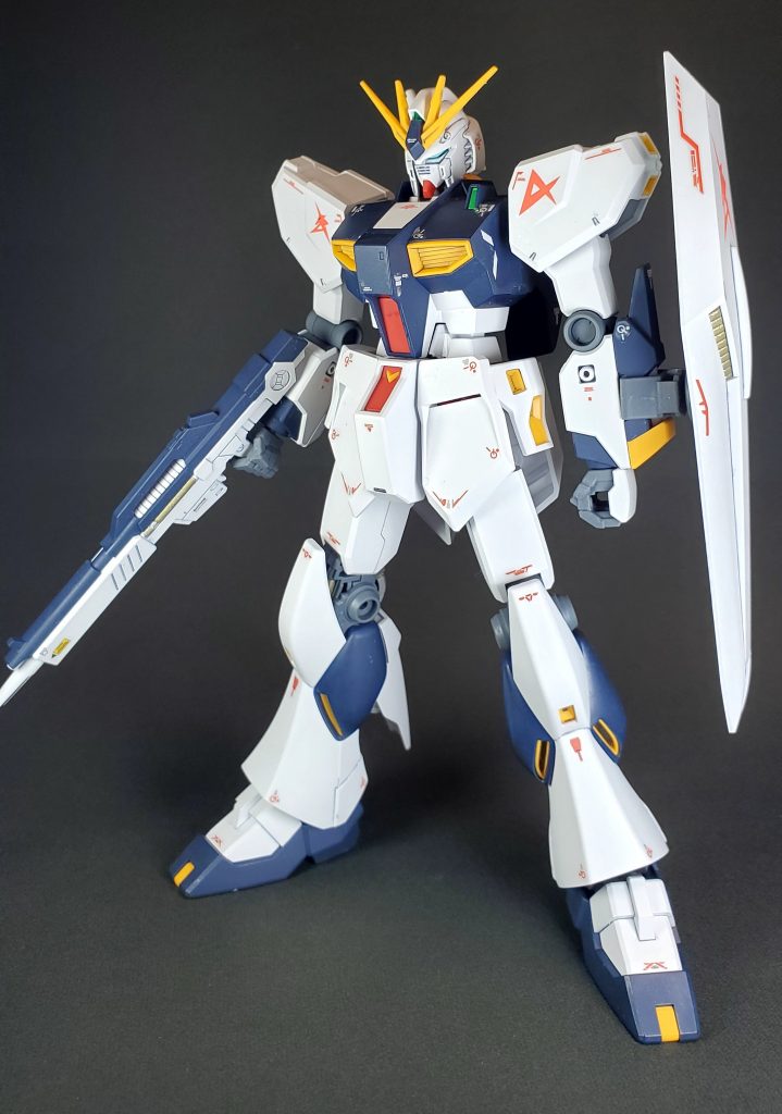 EG+HGミキシング νガンダムHWS｜常に初心さんのガンプラ作品｜GUNSTA（ガンスタ）