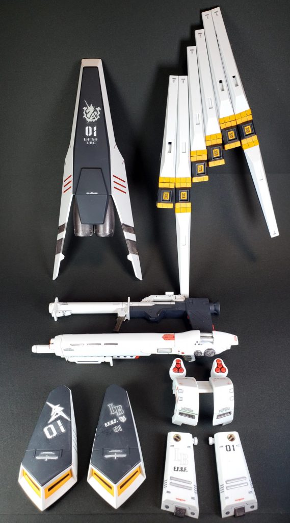 EG+HGミキシング　νガンダムHWS–4枚目/制作者：チュンちゅん丸