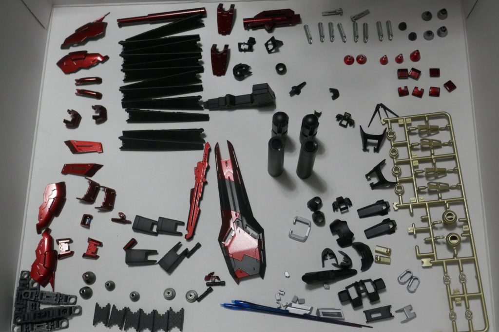 パーツの置き方ぁ…