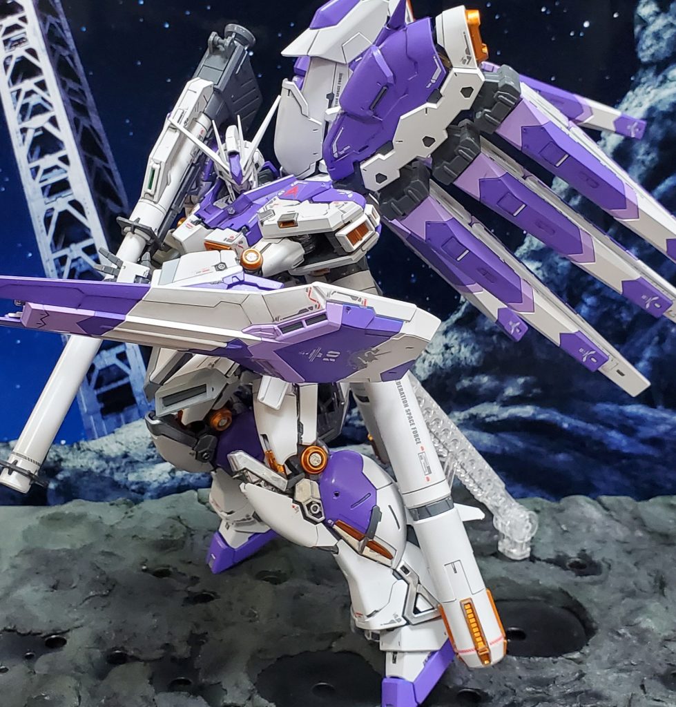 ハイパーバズーカシルバー部分はグレーに塗り直してます