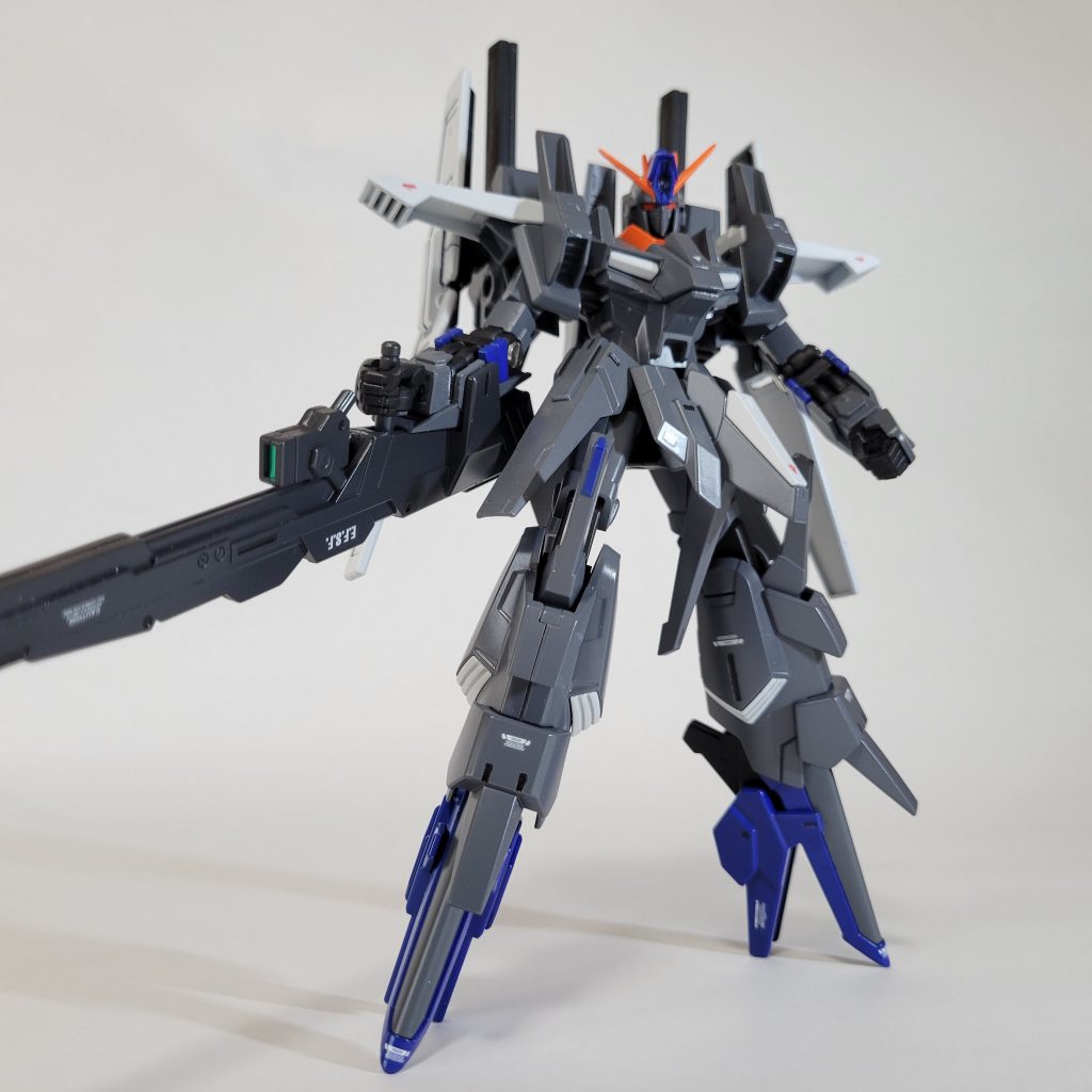 ☆アーマーをつける前のZZIIです😊隠れてしまうところにも水転写デカールをしっかり貼って有ります！このままでも凄くカッコイイ気が……元が良すぎなんですよね😅