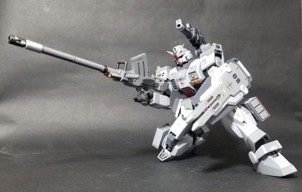 膝を着いてのポージング👍