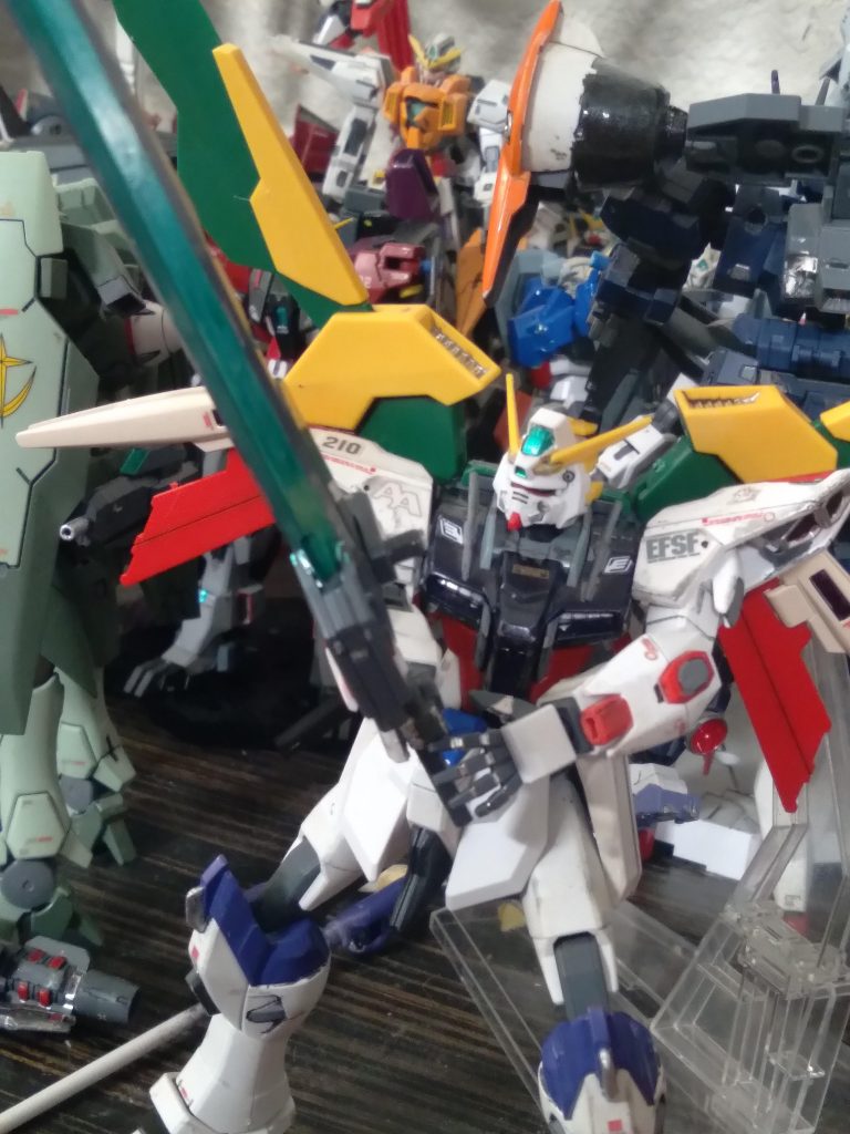 This gunpla has a strong look