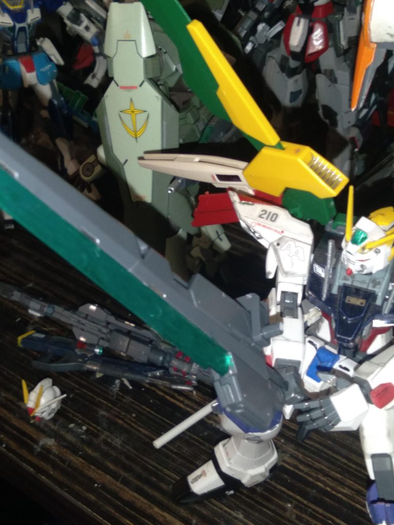 Swinging the buster blade